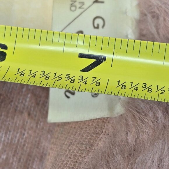 Kangol Vintage Beige Angora Rabbit Blend Grouser Bucket Hat, Women's XL - Picture 10 of 10